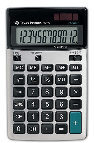 Texas Instruments TI-5018 SV bordkalkulator